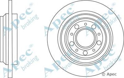 APEC BRAKING dsk2776 -  Тормозной диск